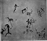 An illustration from Men of the old stone age, their environment, life and art (1918)