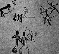 An illustration from Men of the old stone age, their environment, life and art (1918)