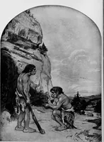 An illustration from Men of the old stone age, their environment, life and art (1918)