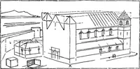 An illustration from Perspective for art students (1910)