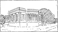 An illustration from Perspective for art students (1910)