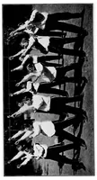 An illustration from Graded games and rhythmic exercises for primary schools (for the school room and playground) (1907)
