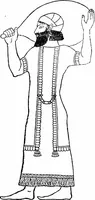 Picture 49 of 52 from Ancient Egyptian, Assyrian, and Persian costumes and decorations (1920), leaf 104