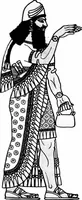 Picture 28 of 52 from Ancient Egyptian, Assyrian, and Persian costumes and decorations (1920), leaf 68