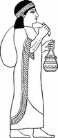 Picture 32 of 52 from Ancient Egyptian, Assyrian, and Persian costumes and decorations (1920), leaf 76