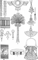 Picture 42 of 52 from Ancient Egyptian, Assyrian, and Persian costumes and decorations (1920), leaf 90