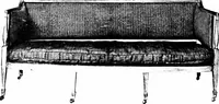 An illustration from The house beautiful and useful; being practical suggestions on furnishing and decoration (1907)
