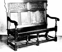 An illustration from The house beautiful and useful; being practical suggestions on furnishing and decoration (1907)