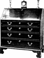 An illustration from The house beautiful and useful; being practical suggestions on furnishing and decoration (1907)