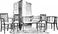 An illustration from The house beautiful and useful; being practical suggestions on furnishing and decoration (1907)