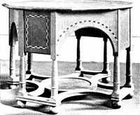 An illustration from The house beautiful and useful; being practical suggestions on furnishing and decoration (1907)