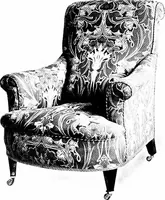 An illustration from The house beautiful and useful; being practical suggestions on furnishing and decoration (1907)