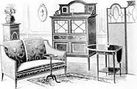 Picture 119 of 246 from The house beautiful and useful; being practical suggestions on furnishing and decoration (1907), leaf 145
