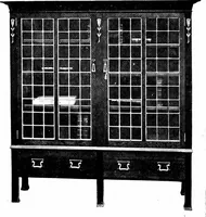 An illustration from The house beautiful and useful; being practical suggestions on furnishing and decoration (1907)