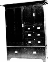 An illustration from The house beautiful and useful; being practical suggestions on furnishing and decoration (1907)