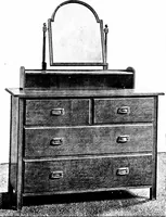 An illustration from The house beautiful and useful; being practical suggestions on furnishing and decoration (1907)