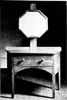 An illustration from The house beautiful and useful; being practical suggestions on furnishing and decoration (1907)