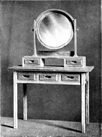 An illustration from The house beautiful and useful; being practical suggestions on furnishing and decoration (1907)