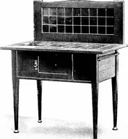 An illustration from The house beautiful and useful; being practical suggestions on furnishing and decoration (1907)