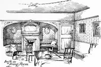 Picture 224 of 246 from The house beautiful and useful; being practical suggestions on furnishing and decoration (1907), leaf 206