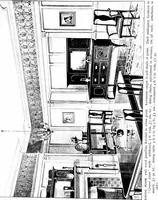 An illustration from The house beautiful and useful; being practical suggestions on furnishing and decoration (1907)