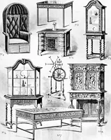An illustration from The house beautiful and useful; being practical suggestions on furnishing and decoration (1907)