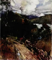 An illustration from The practice of water-colour painting (1911)