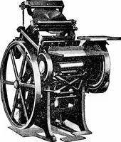 An illustration from Printing; a textbook for printers' apprentices, continuation classes, and for general use in schools (1917)