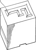 An illustration from Printing; a textbook for printers' apprentices, continuation classes, and for general use in schools (1917)