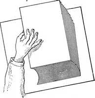 An illustration from Printing; a textbook for printers' apprentices, continuation classes, and for general use in schools (1917)
