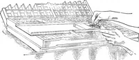 An illustration from Printing; a textbook for printers' apprentices, continuation classes, and for general use in schools (1917)