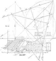 An illustration from Applied perspective, for architects and painters (1901)