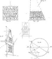 Picture 11 of 77 from Applied perspective, for architects and painters (1901), leaf 36
