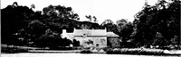 An illustration from Small French buildings; the architecture of town and country, comprising cottages, farmhouses, minor chateaux or manors with their farm groups, small town dwellings, and a few churches (1921)