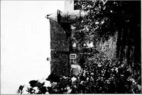 An illustration from Small French buildings; the architecture of town and country, comprising cottages, farmhouses, minor chateaux or manors with their farm groups, small town dwellings, and a few churches (1921)