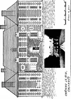 An illustration from Small French buildings; the architecture of town and country, comprising cottages, farmhouses, minor chateaux or manors with their farm groups, small town dwellings, and a few churches (1921)