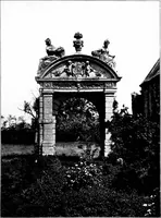 An illustration from Small French buildings; the architecture of town and country, comprising cottages, farmhouses, minor chateaux or manors with their farm groups, small town dwellings, and a few churches (1921)