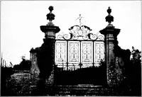 An illustration from Small French buildings; the architecture of town and country, comprising cottages, farmhouses, minor chateaux or manors with their farm groups, small town dwellings, and a few churches (1921)