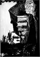 An illustration from Small French buildings; the architecture of town and country, comprising cottages, farmhouses, minor chateaux or manors with their farm groups, small town dwellings, and a few churches (1921)