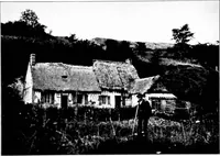 An illustration from Small French buildings; the architecture of town and country, comprising cottages, farmhouses, minor chateaux or manors with their farm groups, small town dwellings, and a few churches (1921)
