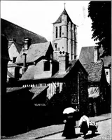 Picture 43 of 171 from Small French buildings; the architecture of town and country, comprising cottages, farmhouses, minor chateaux or manors with their farm groups, small town dwellings, and a few churches (1921), leaf 90