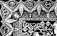 An illustration from Bobbins of Belgium : a book of Belgian lace, lace-workers, lace-schools and lace-villages (1920)
