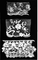 An illustration from Bobbins of Belgium : a book of Belgian lace, lace-workers, lace-schools and lace-villages (1920)