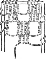 An illustration from Bobbins of Belgium : a book of Belgian lace, lace-workers, lace-schools and lace-villages (1920)