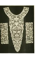An illustration from A renascence of the Irish art of lace-making. Illustrated by photographic reproductions of Irish laces, made from new and specially designed patterns (1888)