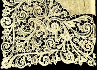 An illustration from A renascence of the Irish art of lace-making. Illustrated by photographic reproductions of Irish laces, made from new and specially designed patterns (1888)