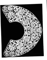 An illustration from Lace album; a series of twenty-six plates of designs for lace (1878)