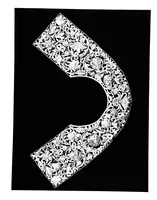 Picture 2 of 16 from Lace album; a series of twenty-six plates of designs for lace (1878), leaf 18