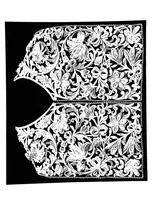 An illustration from Lace album; a series of twenty-six plates of designs for lace (1878)