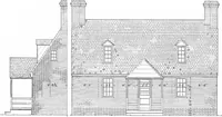 An illustration from Twelve old houses west of Chesapeake Bay; (1918)